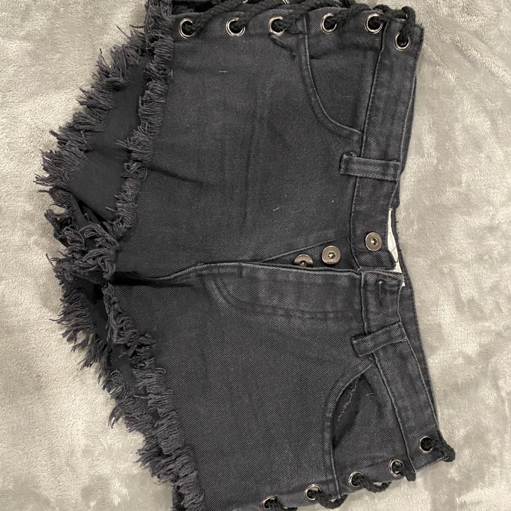 Black shorts